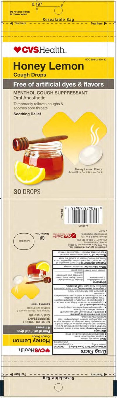 Cvs Honey Lemon Natural 30ct 502441 4 10 2018